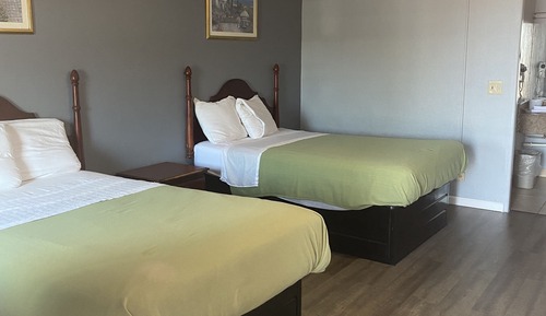 Basic Double Room, 2 Double Beds, Non Smoking