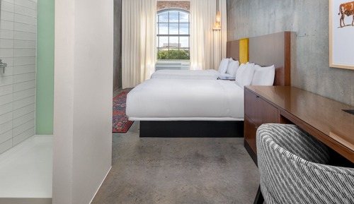 Room, 2 Double Beds, Accessible (Hearing)
