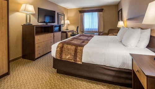 Standard Room, 1 King Bed, Non Smoking, Refrigerator & Microwave