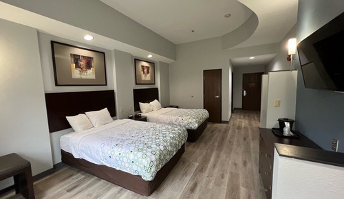 Studio, 2 Double Beds, Accessible, Non Smoking