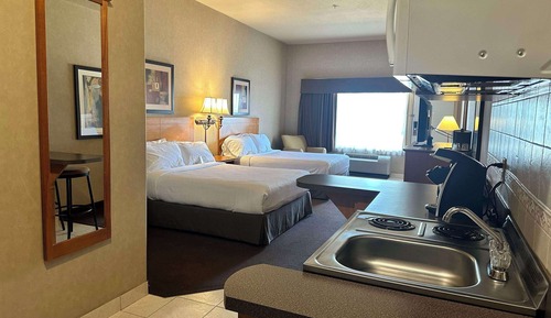 Room, 2 Queen Beds, Non Smoking (Efficiency)