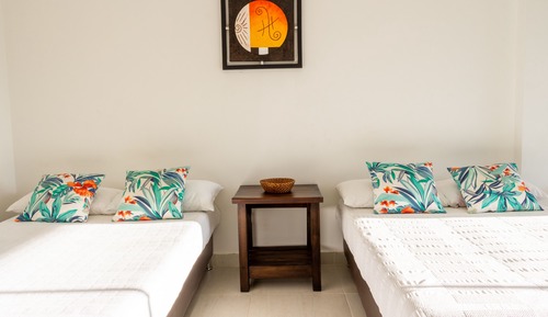 Family Triple Room, Multiple Beds, Accessible, Refrigerator (Pool View)