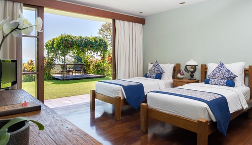 Twin Room, Garden View