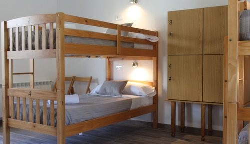 Shared Dormitory, 1 Bedroom (4 literas)