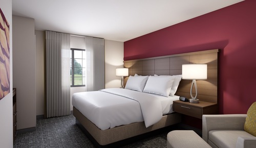 Studio Suite, 1 King Bed, Accessible, Kitchen (Accessible Tub)