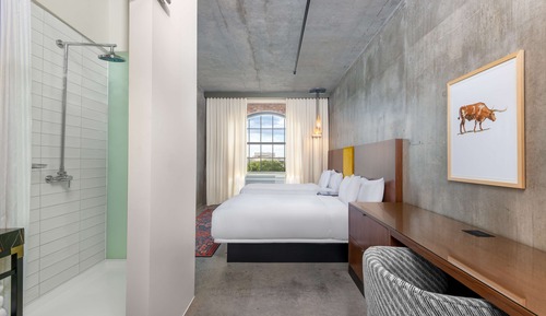 Room, 2 Double Beds, Accessible (Hearing)