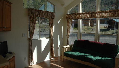 Comfort Cabin, Multiple Beds, Mountain View