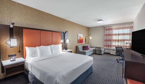 Room, 1 King Bed, Accessible, Non Smoking (Mobility,Hearing,Roll-In Shower)