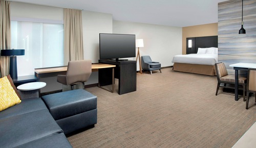 Studio, 1 King Bed with Sofa bed