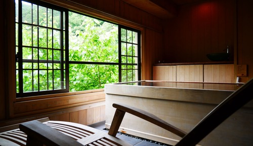 [Iyashi-Hachinoki room], Japanese Style Room with Open-Air Bath, Non Smoking