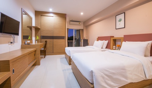 Standard Twin Room, 2 Twin Beds, Non Smoking, Garden View