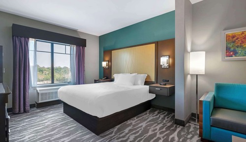 Suite, 1 King Bed, Non Smoking, Microwave