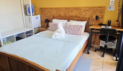 Basic Double Room, Private Bathroom, City View