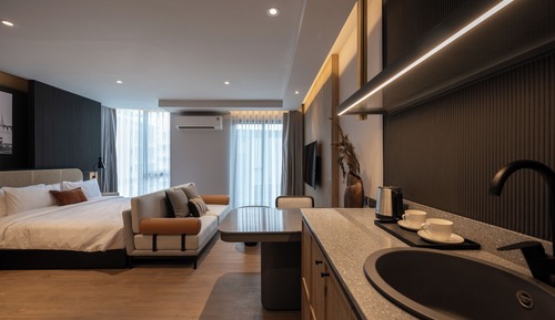 Deluxe Double Room, Balcony, City View