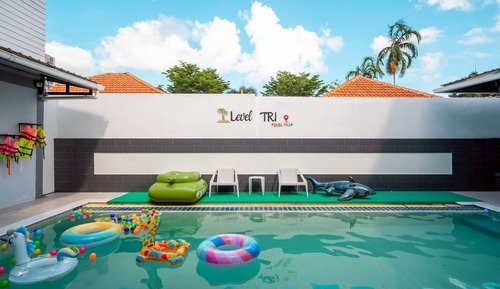 Family Villa, 3 Bedrooms, Pool View