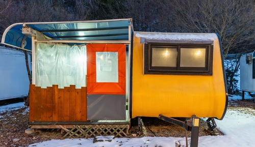 Basic Room, 1 Bedroom (Family Spa Caravan No. 3 (Spa/Random))