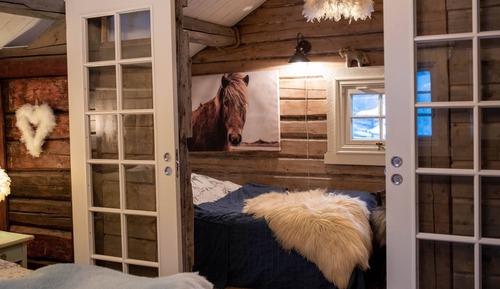 Cabin, 2 Bedrooms, Terrace, Garden View