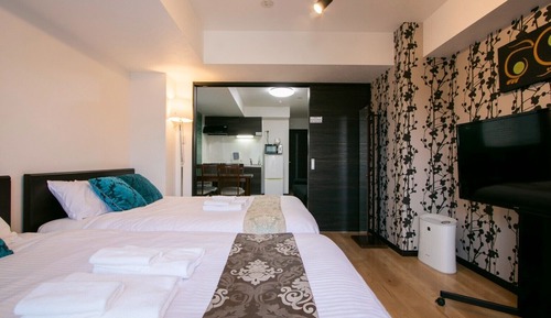 Grand Room, Multiple Beds, Kitchen