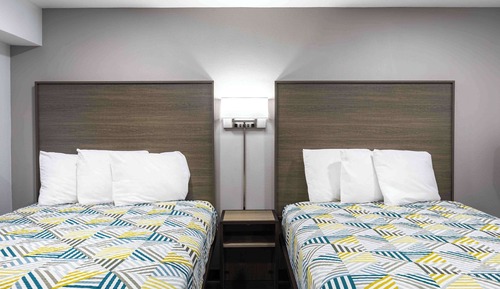 Standard Room, 2 Queen Beds, Smoking, Refrigerator & Microwave