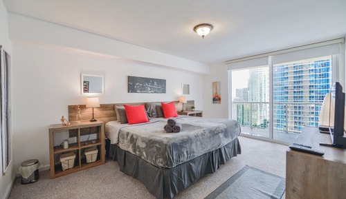 Condo, 1 Bedroom, Balcony, City View