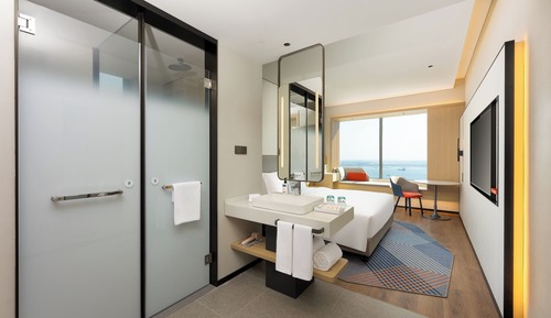 Standard Room, 1 King Bed, Sea View