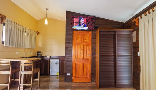 Comfort Cabin, Balcony, Mountain View