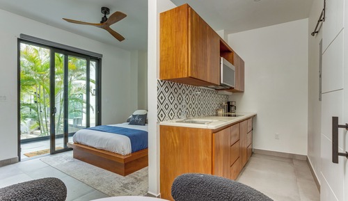 Coconut Luxury Studio w/ Kitchenette, Non Smoking, Pool View