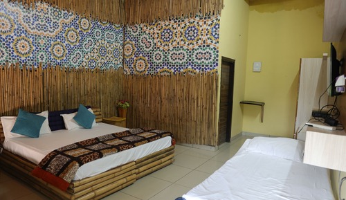 Deluxe Double Room, Balcony, Garden View