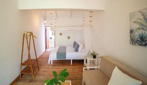 Double Room, Balcony, Garden View