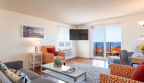 Deluxe Apartment, 2 Bedrooms, Ocean View