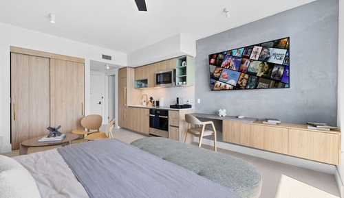 Luxury Studio Suite, 1 King Bed, City View