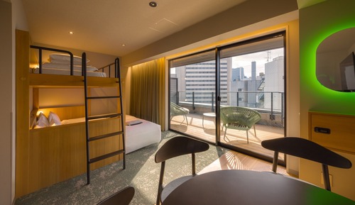 Superior Terrace Triple Bunk Bed Room, Non Smoking