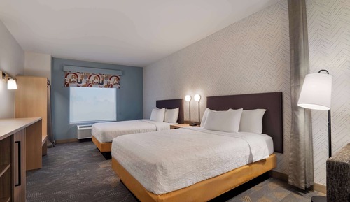 Studio Suite, 2 Queen Beds, Accessible, Bathtub