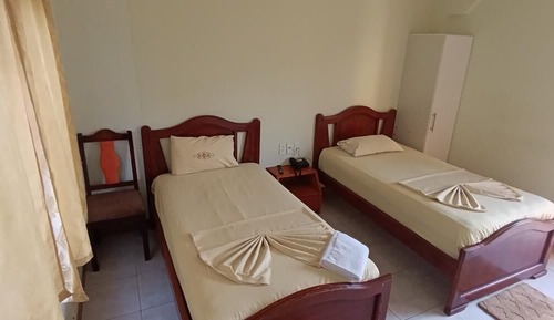 Twin Room, Courtyard View