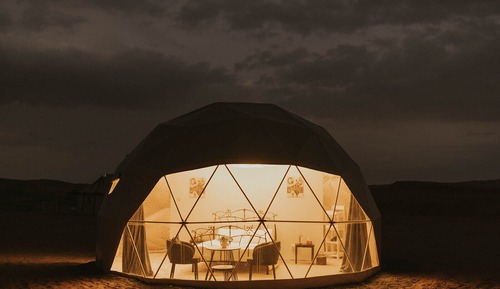 Deluxe Tent, Desert View