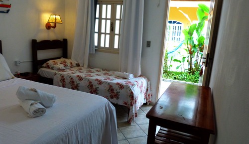 Classic Triple Room, Balcony, Courtyard View