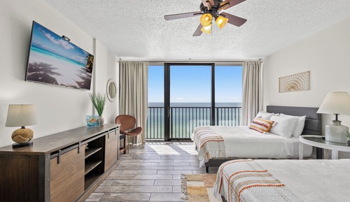 "Blessed Sunset" - 2 Bedroom 2 Bath Beachfront Condo