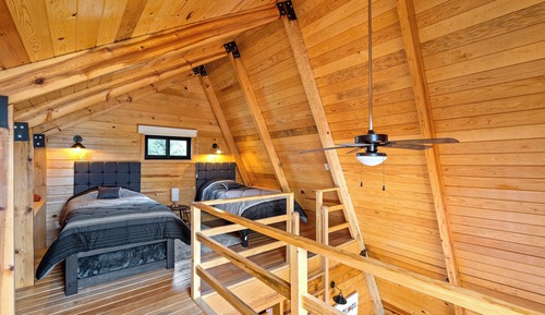 Comfort Cabin, Balcony, Lake View