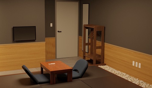 Superior Double Room, Japanese Futon, Non Smoking, Private Bathroom