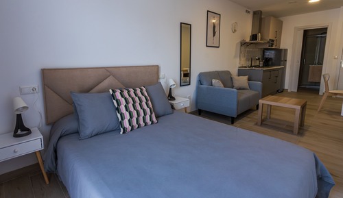 Deluxe Apartment, 1 Double Bed with Sofa bed, Terrace, Partial Ocean View