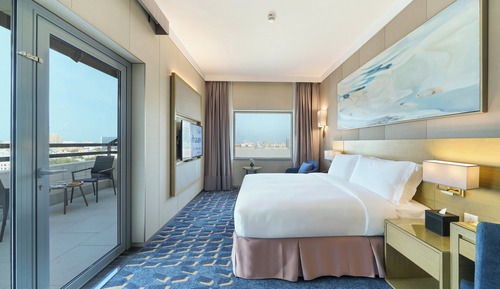 Room, 1 King Bed, Balcony, City View