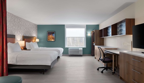 Studio Suite, 2 Queen Beds, Accessible, Bathtub