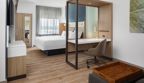 Suite, 1 King Bed (Mobility Accessible, Roll-in Shower)