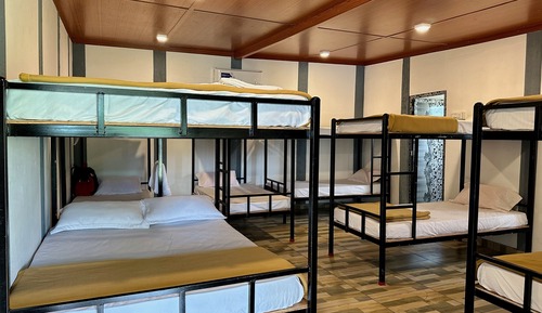 A/c dormitory with 2 bathrooms