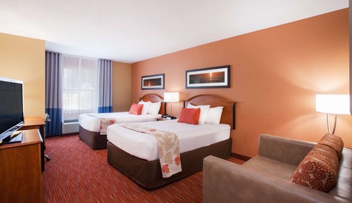 Room, 2 Double Beds, Accessible, Non Smoking (Mobility,Hearing,Tub w/Grab Bars)