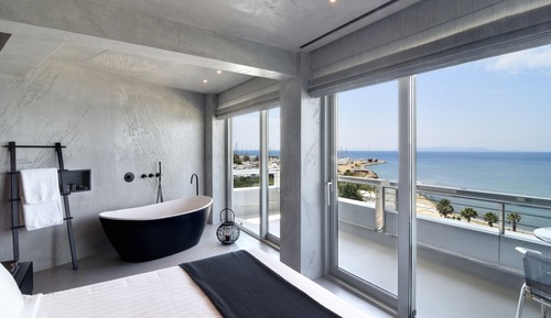 Suite, 1 King Bed, Sea View