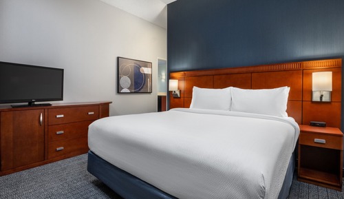 Suite, 1 King Bed with Sofa bed, Non Smoking (Hearing Accessible)