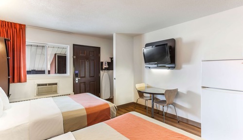 Standard Room, 2 Queen Beds, Non Smoking, Refrigerator & Microwave