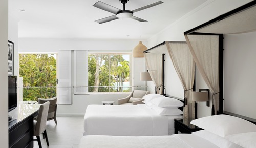 Room, 2 Double Beds, Non Smoking, Lagoon View