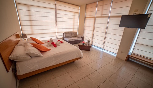 Double Room, 1 King Bed, Balcony, City View